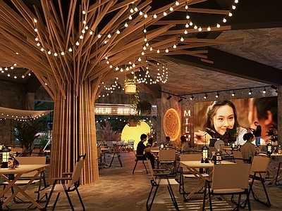 现代极简酒吧 现代酒吧 酒吧