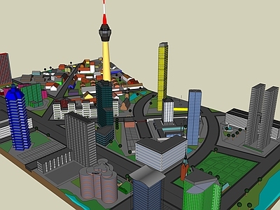 现代简模规划 城市规划