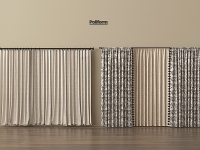 法式窗帘 法式轻奢窗帘 纱帘 布帘