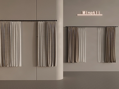 现代窗帘 窗帘杆金属杆挂钩 布艺窗帘梦幻纱帘 纱帘