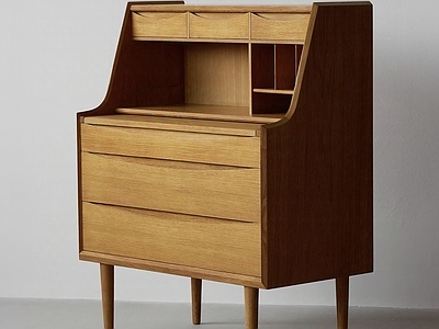 中古侘寂斗柜 复古梳妆台 实木家具 小众中古家具
