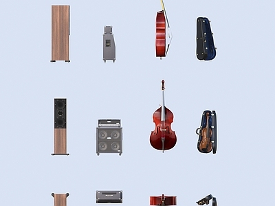 游乐设施 吉他 音响 音箱