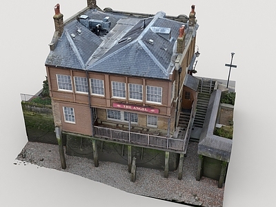 现代其他公共建筑 房子楼房