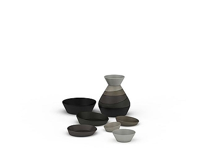 现代厨房餐具