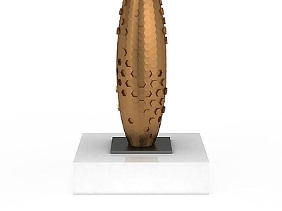 现代金色装饰花瓶