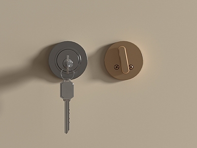 锁 钥匙 锁钥匙 现代门锁锁芯
