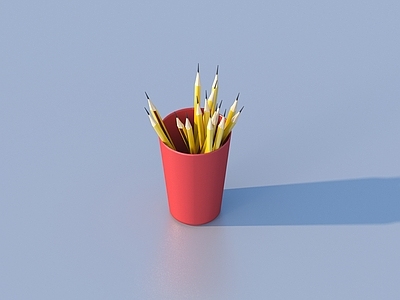 办公用品 铅笔 笔筒 文具