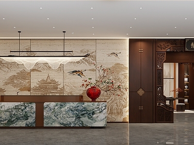 中式新中式药店 中医馆