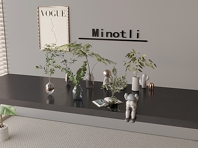 水生植物 水生植物绿植公仔 桌面摆件