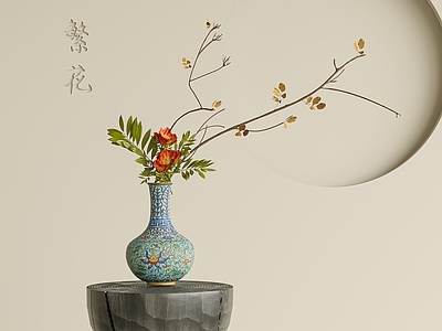 现代花艺 现代花艺 花瓶花艺 花卉摆件 插花花艺