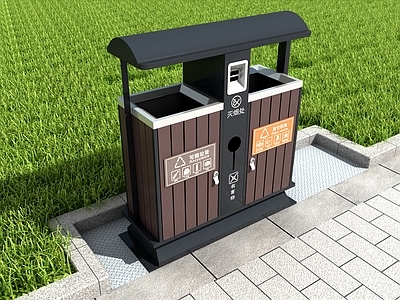 公用器材 垃圾桶 垃圾箱 垃圾分类 垃圾回收