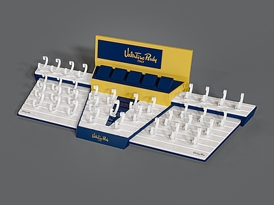 现代珠宝店 手表道具 名表展示 道具设计