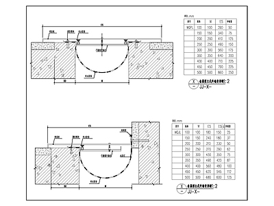建筑综合节点 金属型外墙变形缝 施工图