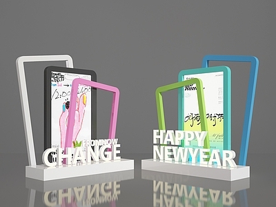 现代橱窗 美陈 橱窗 打卡点 网红美陈 活动美陈