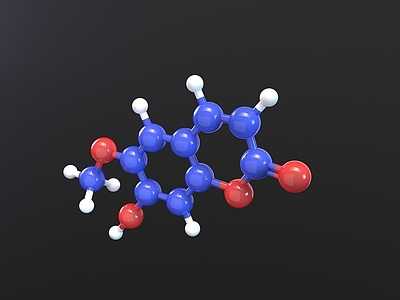 灌木 高锰酸钾分子