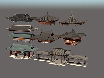 中式屋檐 中式屋顶 坡屋顶 斜屋顶