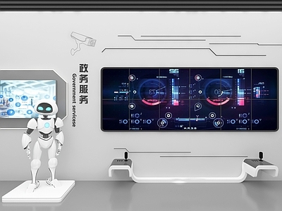现代科技展厅 现代科技展厅 机器人