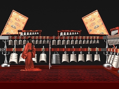 中式其他美陈 汉朝编钟