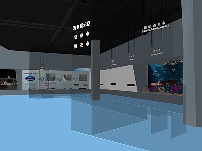 现代博物馆展厅 海洋博物馆