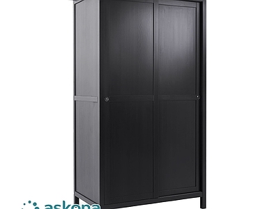 复古中古衣柜 主卧衣柜 卧室衣柜 实木衣柜 酒店衣柜 民宿衣柜