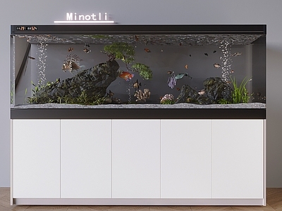 奶油鱼缸 鱼缸水族箱热带鱼 观赏鱼缸玻璃鱼缸