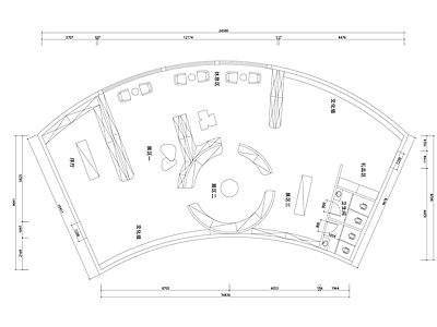 展馆 扇子展厅 民俗展厅 书法展厅 平面图