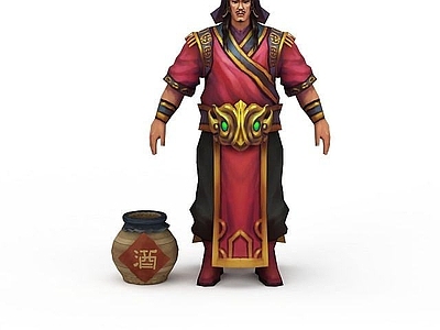 现代仙侠网游人物