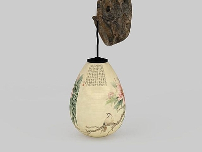 中式荷花壁灯