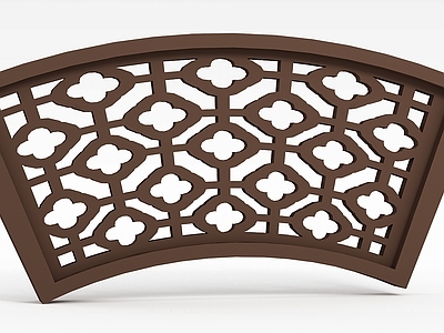 现代中国古典窗框