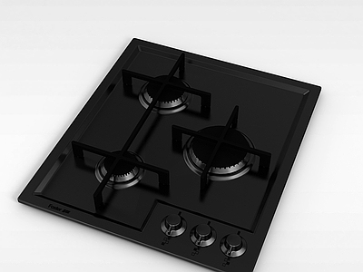 现代厨房燃气灶