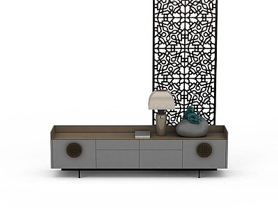 现代客厅陈设品
