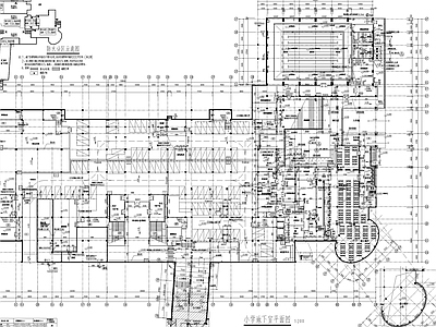 现代学校建筑 小学 施工图