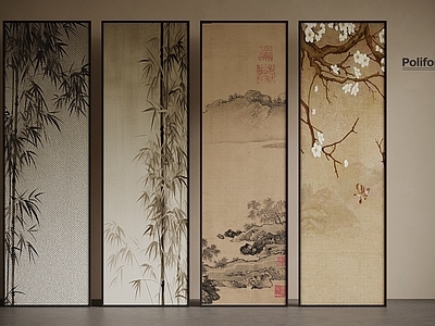 新中式屏风 新中式屏风 宋式风隔断