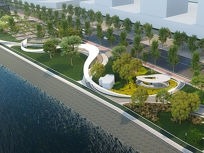 现代驿站 现代艺术廊架 廊架 景观驿站 流线型 特色长廊