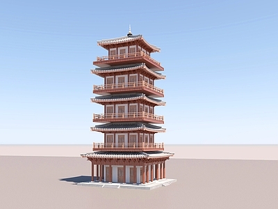 中式古建 古建 古楼 中式建筑