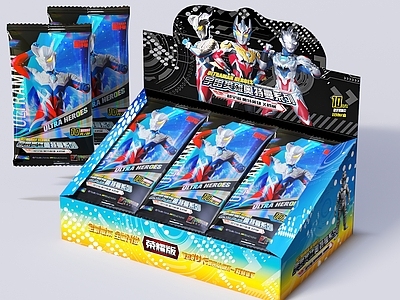 现代玩具礼品店 奥特曼卡片 迪迦奥特曼 赛罗奥特曼 奥特曼抽卡 奥特曼盲盒