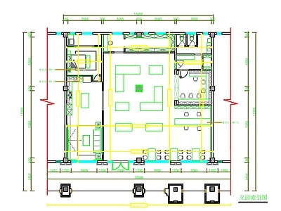 企业展厅 智能电信展厅 施工图