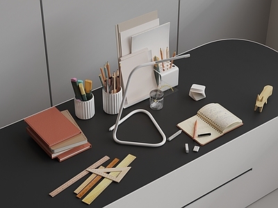 文具 文具 办公用品 纸张记事本 笔 尺子