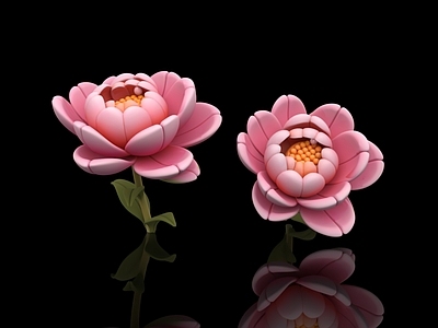 花 牡丹花 仿真花 鲜花美陈