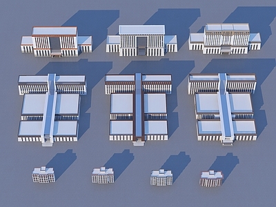 禅意现代艺术风格建筑 藏式建筑 藏式办公楼 藏式医院 藏式住宅