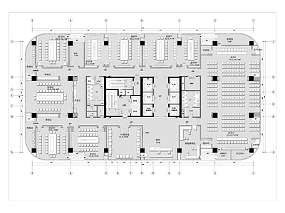 其他办公空间 会议室报告厅 施工图