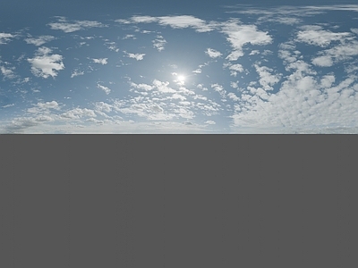 现代天空HDR 8khdr 晴朗白天蓝天白云 晴天多云有云正午 中午厚云全景天空 全景天空hdr