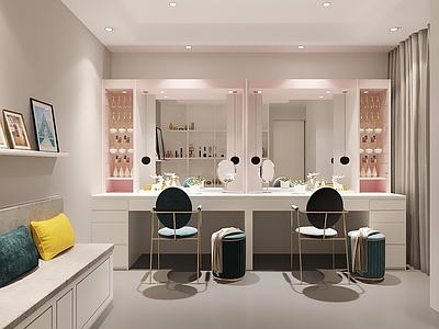 现代婚纱摄影 化妆间 补妆间 婚纱店 婚纱摄影