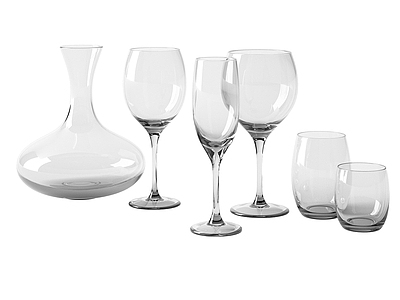 餐具 Alessi 酒杯 玻璃杯 玻璃器皿 杯子