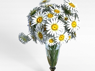 现代装饰菊花