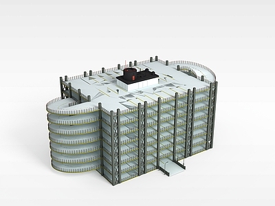 现代楼房建筑