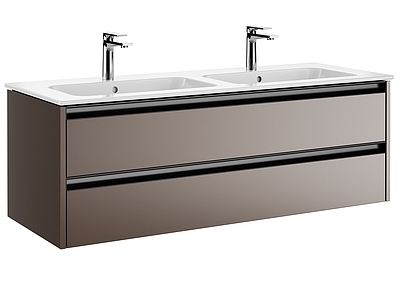 洗手台 Duravit 极简洗手台 洗手盆 双台盆 浴室柜