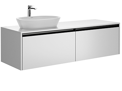 洗手台 Duravit 极简洗手台 台上盆 洗手盆 浴室柜