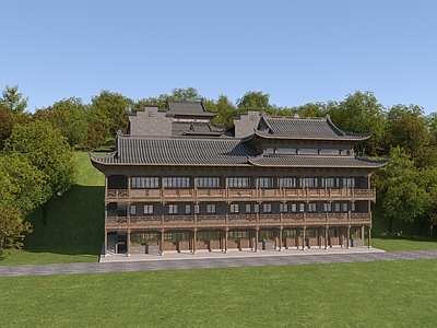 中式古建 中式古建筑