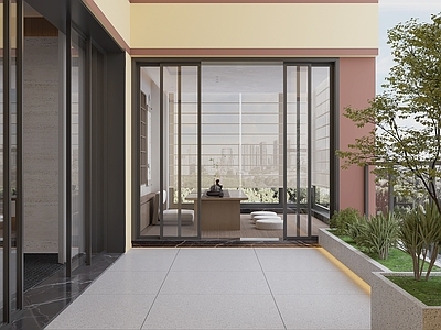 现代阳台 阳台 生活阳台 休闲阳台